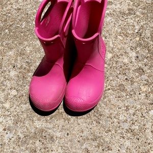 Croc boots great condition